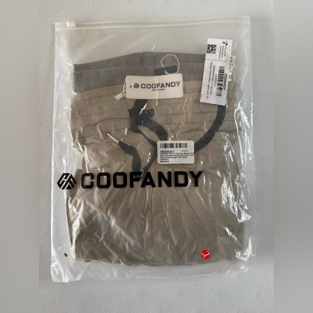 Two (2) Pairs of Mesh Lightweight Workout Athletic Shorts